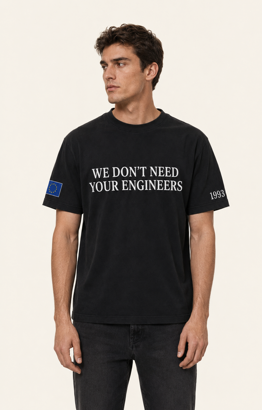 Engineers T-Shirt - Black