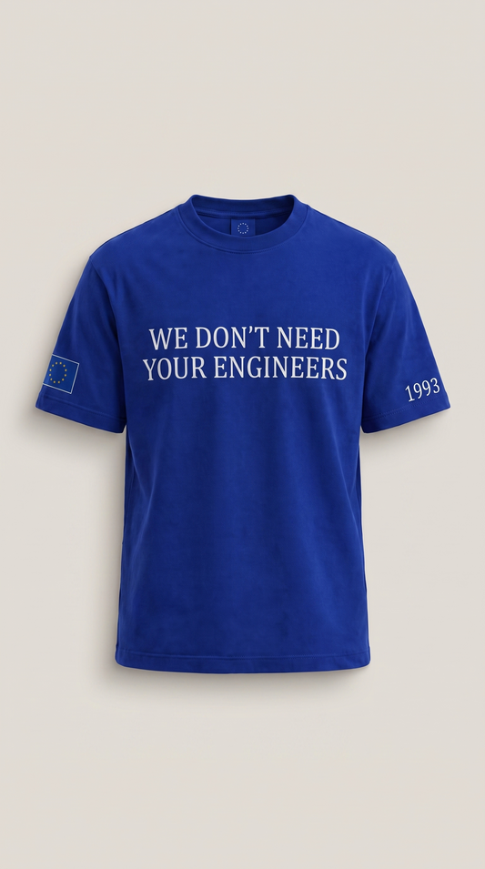 Engineers Tee — True Royal