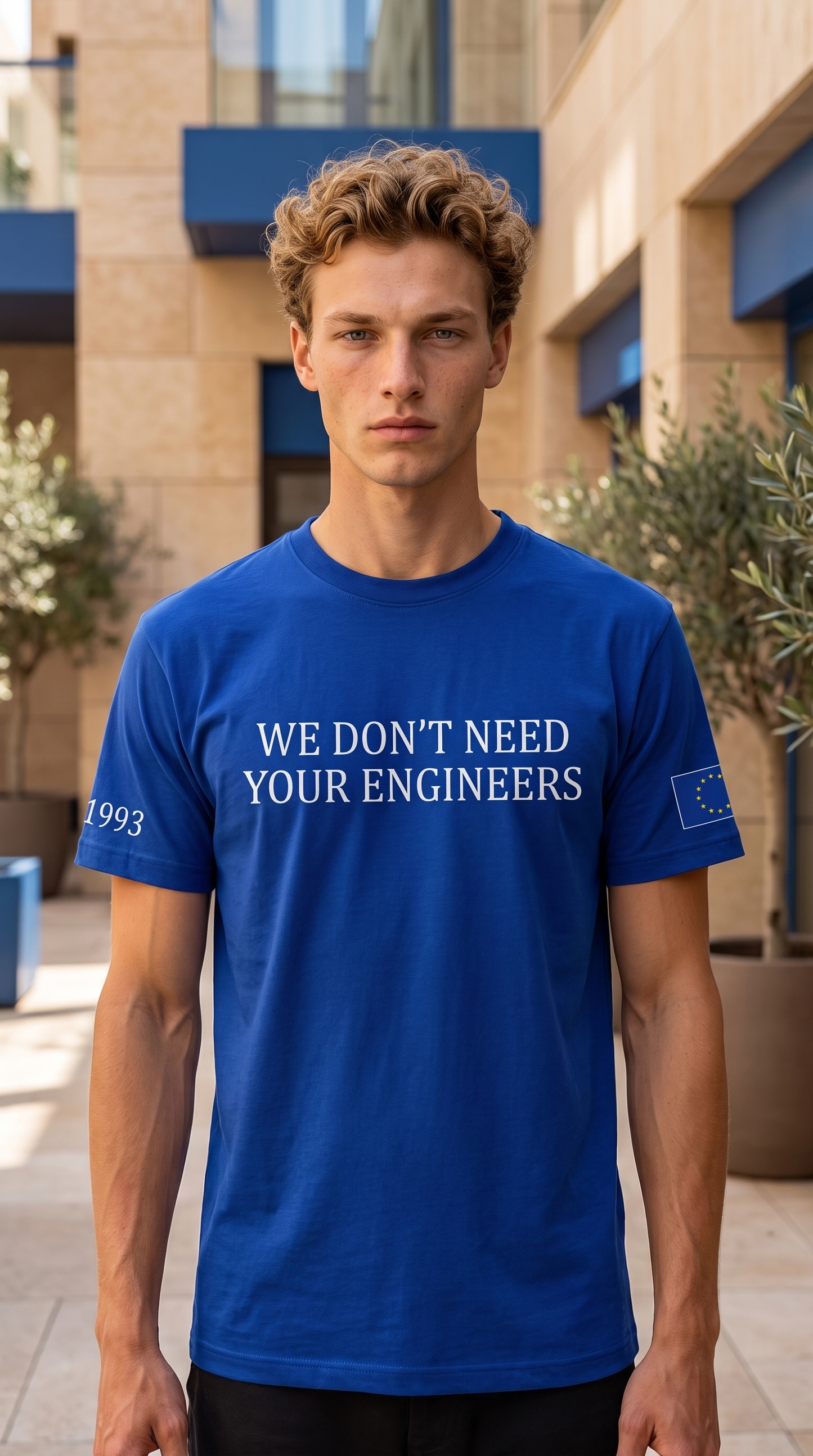 Engineers Tee — True Royal