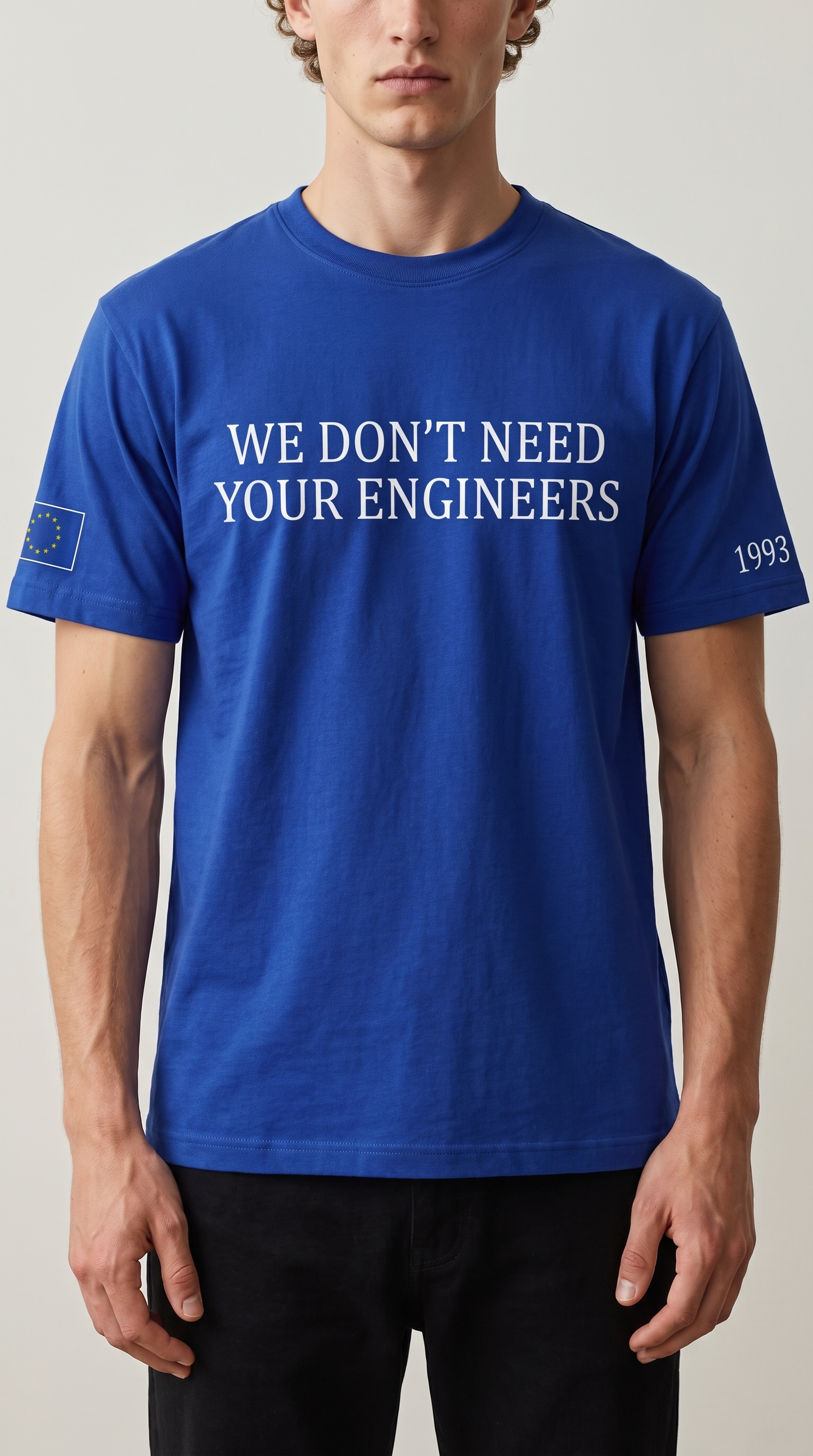 Engineers Tee — True Royal