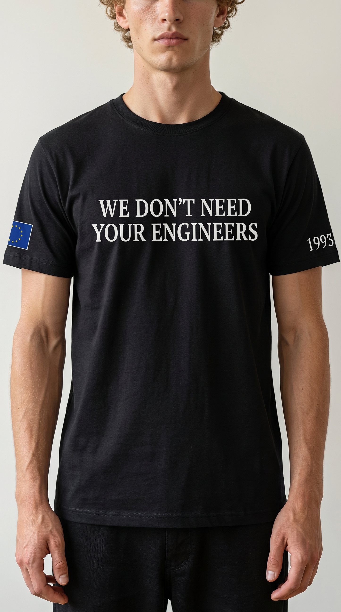 Engineers Tee — Black