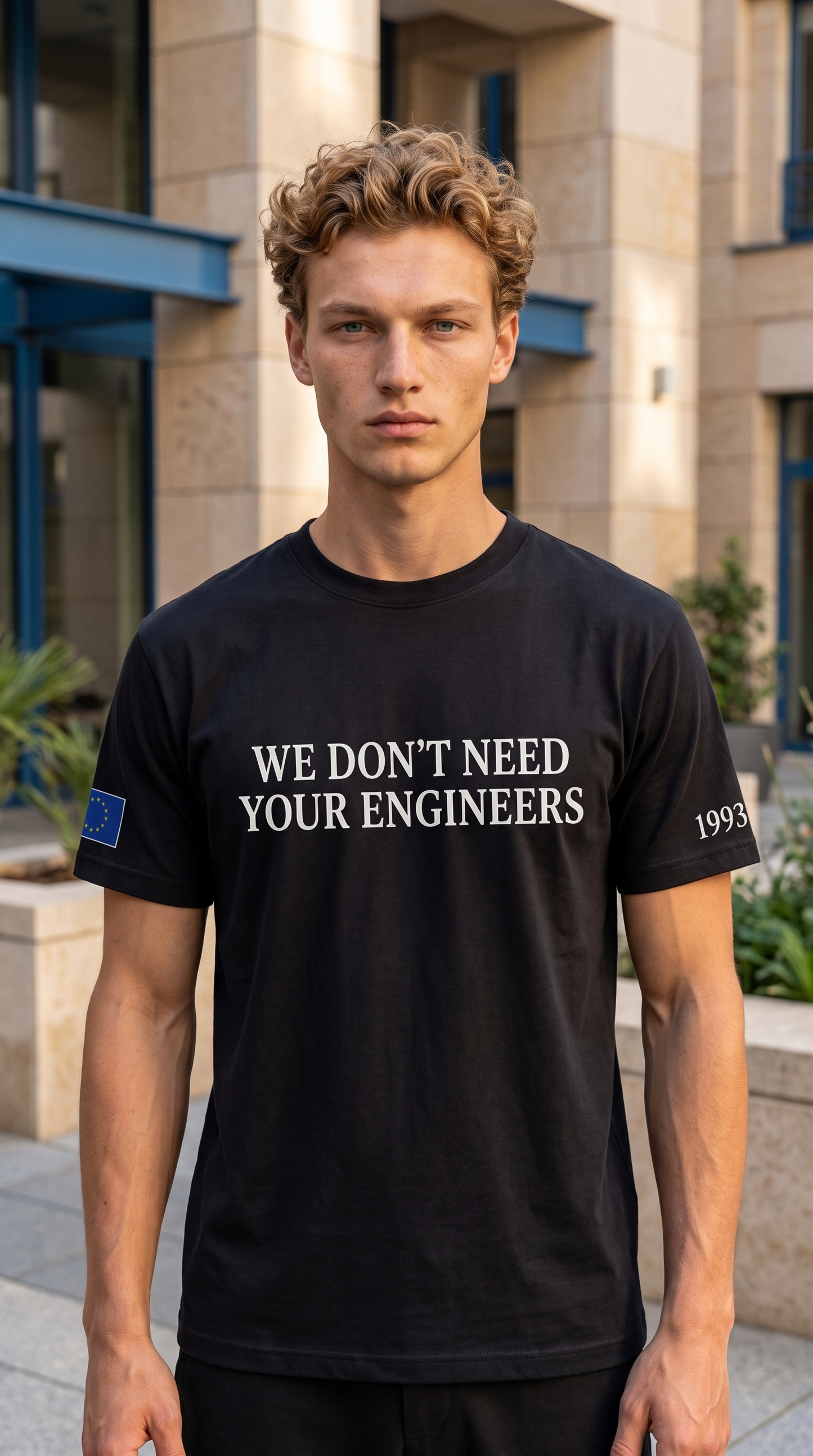 Engineers Tee — Black
